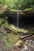 View of the small waterfall in the Amazon rainforest - Manaus city - Amazonas state (AM) - Brazil