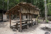 Indigenous house in the Tatuyo village on the Negro River - Manaus city - Amazonas state (AM) - Brazil