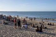 Bathers at Volta da Jurema Beach - Fortaleza city - Ceara state (CE) - Brazil