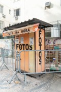 Photo booth at Flamengo Station of Rio Subway - Rio de Janeiro city - Rio de Janeiro state (RJ) - Brazil