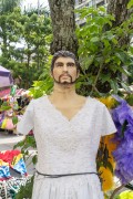 Mannequin of a man dressed as a woman at the street fair in Largo do Machado - Rio de Janeiro city - Rio de Janeiro state (RJ) - Brazil