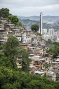 View of Morro dos Prazeres slum - Rio de Janeiro city - Rio de Janeiro state (RJ) - Brazil