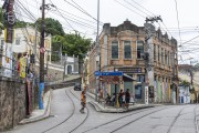 Historic house where the Cine Santa Teresa works - Largo dos Guimaraes - Rio de Janeiro city - Rio de Janeiro state (RJ) - Brazil