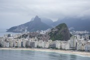 Aerial view of the Copacabana Beach waterfront  - Rio de Janeiro city - Rio de Janeiro state (RJ) - Brazil