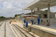 Construction of an Expeditionary Station on the Light rail transit - Airport branch - Fortaleza city - Ceara state (CE) - Brazil