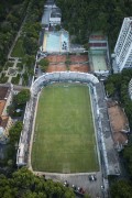 Picture taken with drone of the Manoel Schwartz Stadium - better known as Laranjeiras Stadium - home of Fluminense Football Club  - Rio de Janeiro city - Rio de Janeiro state (RJ) - Brazil