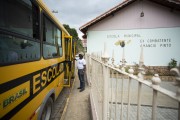 school transport bus - Duas Barras city - Rio de Janeiro state (RJ) - Brazil