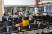 Patients at the Leonardo da Vinci State Hospital reception - Fortaleza city - Ceara state (CE) - Brazil