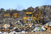 Metropolitan Landfill West of Caucaia (ASMOC) - Receives garbage collection from Fortaleza - Caucaia city - Ceara state (CE) - Brazil