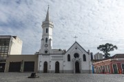 Trough of animals - Largo da Ordem Square with Third order of Sao Francisco das Chagas Church (1737) - oldest of Curitiba city church and now in annex houses the Museum of Sacred Art of Curitiba - Curitiba city - Parana state (PR) - Brazil
