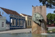 Memoria Fountain (Memory Fountain) - 1995 - Garibaldi Square  - Curitiba city - Parana state (PR) - Brazil