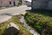 Domestic sewage discharged into the street in the open - Caucaia city - Ceara state (CE) - Brazil