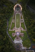 Picture taken with drone of the Tangua Park  - Curitiba city - Parana state (PR) - Brazil