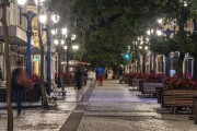 XV de Novembro Street at night - Curitiba city - Parana state (PR) - Brazil