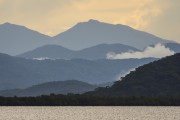 View of mountains in the Atlantic Forest - View from the Guaraqueçaba village - Guaraquecaba city - Parana state (PR) - Brazil