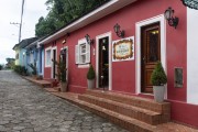 Historic houses in the Guaraqueçaba village - Guaraquecaba city - Parana state (PR) - Brazil