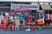 Street vendor in front of Uruguaiana Shopping Center (Camelodromo da Uruguaiana) during carnival - Rio de Janeiro city - Rio de Janeiro state (RJ) - Brazil