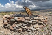 Traditional outdoor gaucho barbecue - Mendoza - Mendoza Province - Argentina