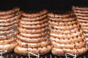 Traditional grilled chorizo sausages - Buenos Aires - Buenos Aires Province - Argentina