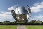 Metal Sculpture - Floralis Generica (2002)  - Buenos Aires city - Buenos Aires province - Argentina