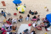 Group of tourists at Arpoador Beach - Rio de Janeiro city - Rio de Janeiro state (RJ) - Brazil