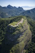 Picture taken with drone of Pedra Bonita (Bonita Stone) - Tijuca National Park - Rio de Janeiro city - Rio de Janeiro state (RJ) - Brazil