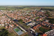 Picture taken with drone of the Zacarias City - Zacarias city - Sao Paulo state (SP) - Brazil