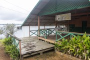 Restaurant on the banks of Negro River - Anavilhanas National Park - Novo Airao city - Amazonas state (AM) - Brazil
