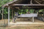 Site used for the production of cassava flour - Anavilhanas National Park - Novo Airao city - Amazonas state (AM) - Brazil