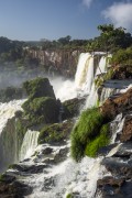 Picture taken with drone of waterfalls in Iguaçu National Park - Foz do Iguacu city - Parana state (PR) - Brazil