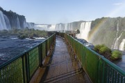 Walkway over the Iguassu Waterfalls - Iguassu National Park  - Foz do Iguacu city - Parana state (PR) - Brazil