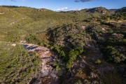 Picture taken with drone of the landscape in Igatu - Diamantina Plateau - Andarai city - Bahia state (BA) - Brazil
