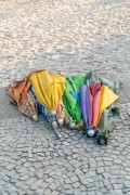 Sun umbrella - Promenade of Arpoador Beach - Rio de Janeiro city - Rio de Janeiro state (RJ) - Brazil