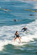Woman surfing - Arpoador Beach - Rio de Janeiro city - Rio de Janeiro state (RJ) - Brazil