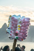 Cotton candy for sale in Arpoador - Rio de Janeiro city - Rio de Janeiro state (RJ) - Brazil