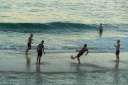 Bathers playing soccer - Ipanema Beach waterfront - Rio de Janeiro city - Rio de Janeiro state (RJ) - Brazil