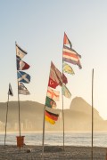 Flags at Copacabana Beach - Rio de Janeiro city - Rio de Janeiro state (RJ) - Brazil