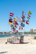 Trade stall on the edge of Copacabana Beach - Rio de Janeiro city - Rio de Janeiro state (RJ) - Brazil