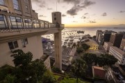 Sunset - Elevador Lacerda (Lacerda Elevator) - 1873 - Salvador city - Bahia state (BA) - Brazil