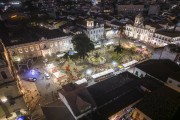 Picture taken with drone of the Se Square with Cathedral-Basilica Primatial of the Most Holy Savior - Salvador city - Bahia state (BA) - Brazil