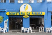Facade of famous ice cream parlor - Sorveteria da Ribeira - Salvador city - Bahia state (BA) - Brazil