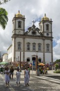 Facade of the Nosso Senhor do Bonfim Church (1754)  - Salvador city - Bahia state (BA) - Brazil