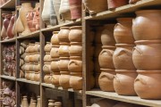 Ceramic pots for sale at Sao Joaquim Fair - Salvador city - Bahia state (BA) - Brazil