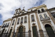 Facade of Third order of Saint Dominic Gusmao Church (XVIII century)  - Salvador city - Bahia state (BA) - Brazil