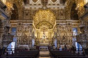 Detail of altar of the Sao Francisco Convent and Church (XVIII century)  - Salvador city - Bahia state (BA) - Brazil