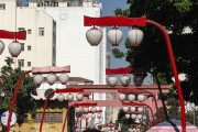 Lampposts with oriental decoration - Liberdade neighborhood  - Sao Paulo city - Sao Paulo state (SP) - Brazil