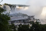 Waterfalls in Iguaçu National Park - Border between Brazil and Argentina - Foz do Iguacu city - Parana state (PR) - Brazil