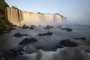 Waterfalls in Iguaçu National Park - Border between Brazil and Argentina - Foz do Iguacu city - Parana state (PR) - Brazil