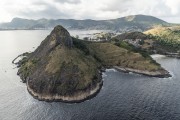 Aerial view of Adao and Eva Beach - Niteroi city - Rio de Janeiro state (RJ) - Brazil