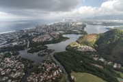 Aerial view of the Barra da Tijuca neighborhood - Rio de Janeiro city - Rio de Janeiro state (RJ) - Brazil